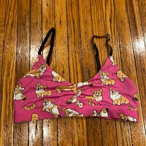 MeUndies FeelFree Ruched Bralette in Sploot